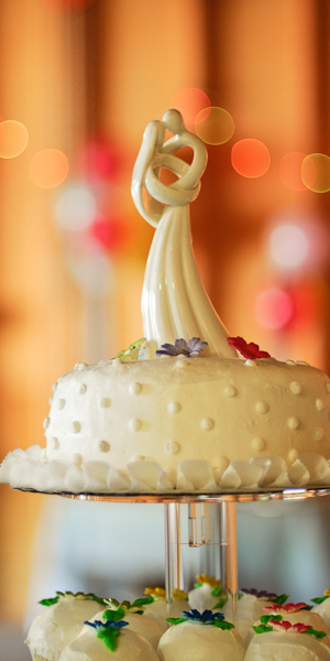 wedding, cake, cupcakes